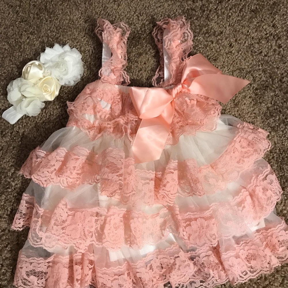 Dress with hair band